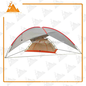 Outdoor awning 4.8*4.8*2m oversized ultra-light beach tent shade-shed anti-uv gazebo tent canopy